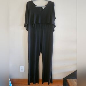 C Est.1946 Elegant Black Jumpsuit